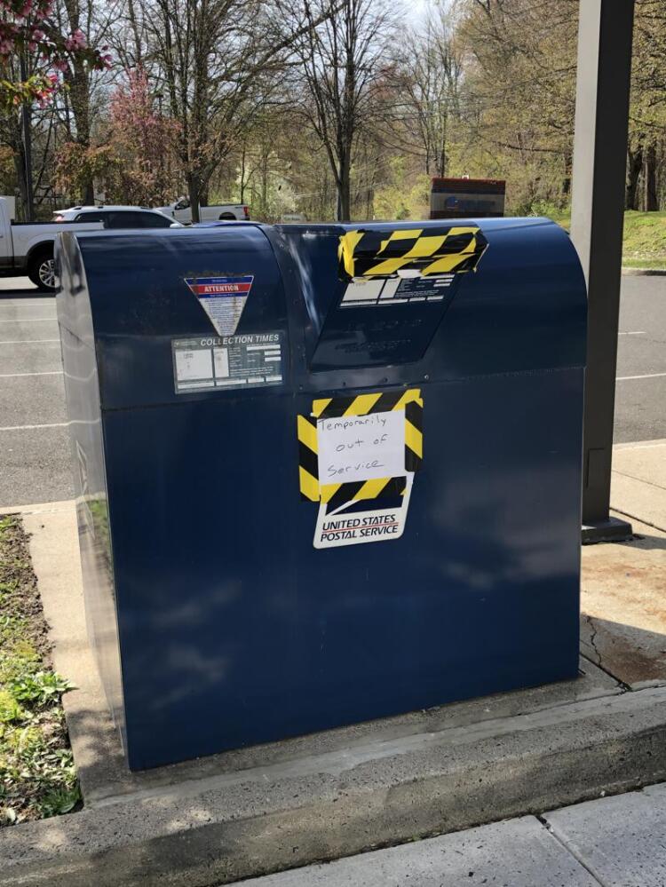 Commerce Road Usps Collection Box Vandalized The Newtown Bee