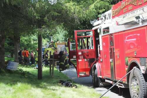Early Afternoon Garage Fire At 1 Pebble Road