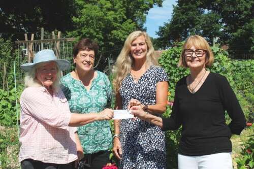 VNA Donates $500 To Victory Garden