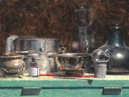 SCAN To Present Todd M. Casey Demonstrating Still Life In Oil