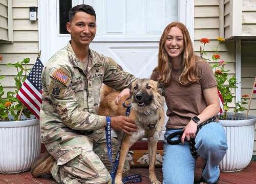 Call It A Homecoming: Soldier Reunites With Dog Who He Met In The Middle East