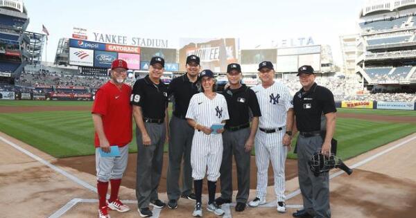 70-Year-Old Woman Becomes Yankees' Bat Girl 60 Years After She Was