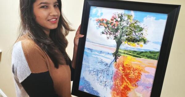 Local Artist Making Her Mark In Vibrant Color - The Newtown Bee